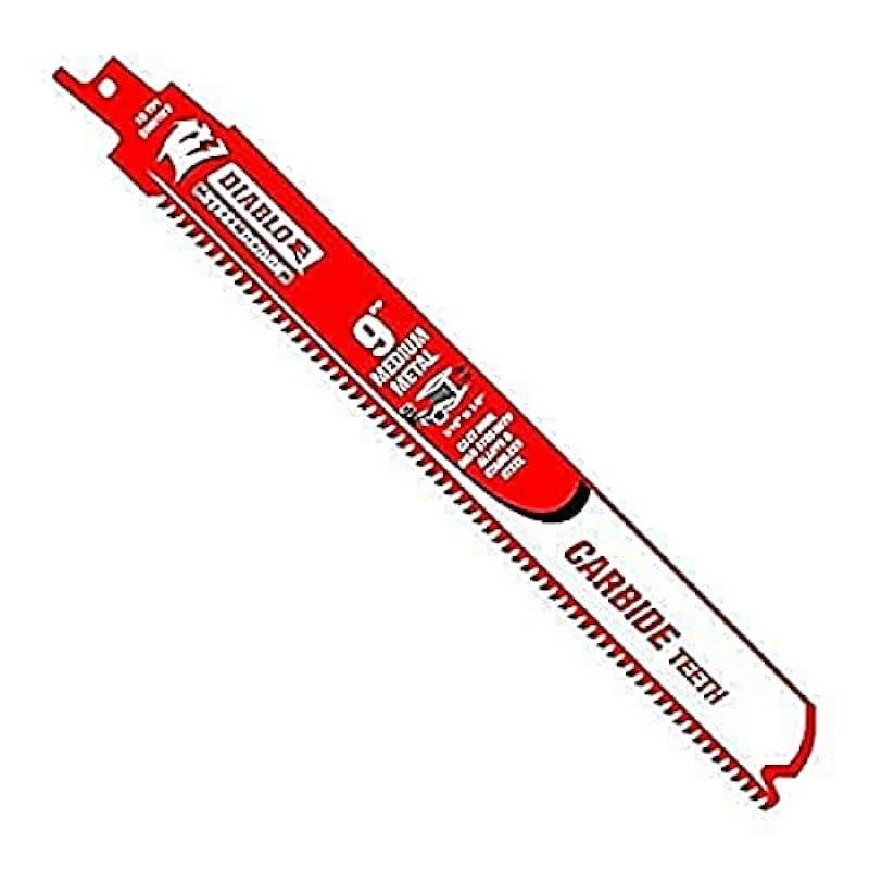 Freud DS0910CF3 Diablo 9" Carbide Medium Metal Reciprocating Blade (3 Pack) listing#286242790134