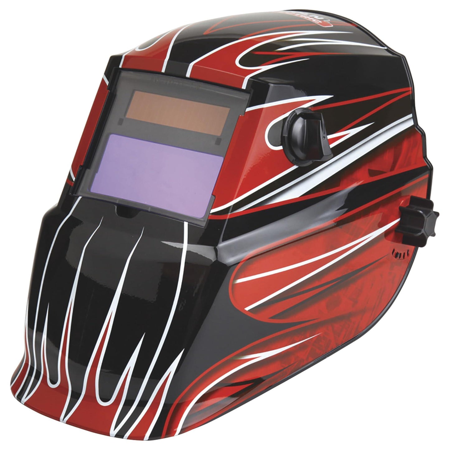 Lincoln Electric Auto-Darken Variable Shade Welding Helmet w/ Grind Mode— Red