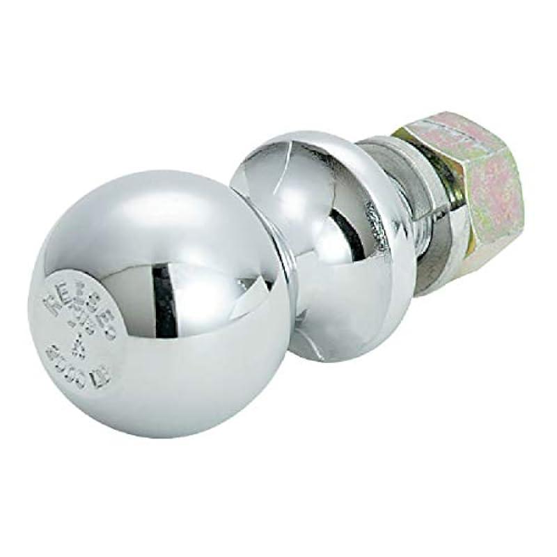 Trailer Hitch Ball, Reese 7400636 1-7/8 in. Diameter, 2,000 lbs. Capacity, 3/4 in. Shank Dia, 1-1/2 in. Shank Length, Chrome