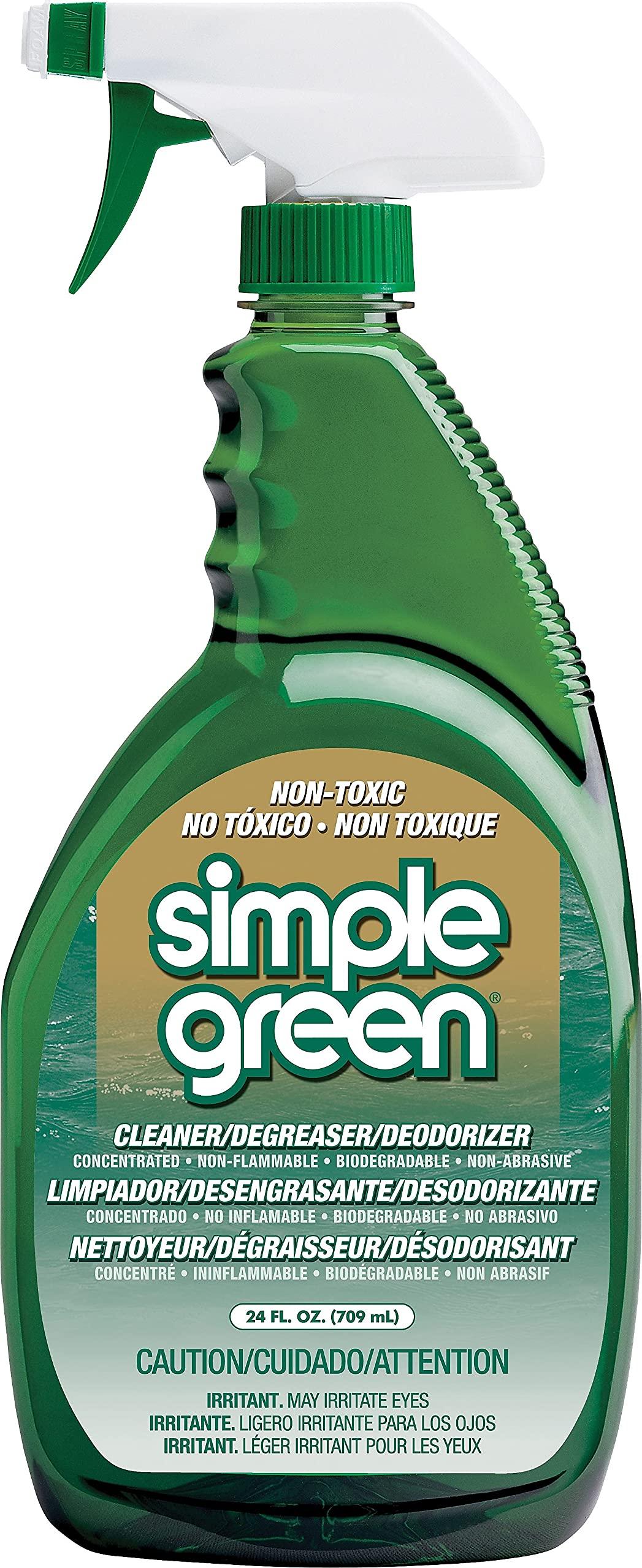 Simple Green Industrial Cleaner & Degreaser, Concentrated, 24 oz Bottle (13012)