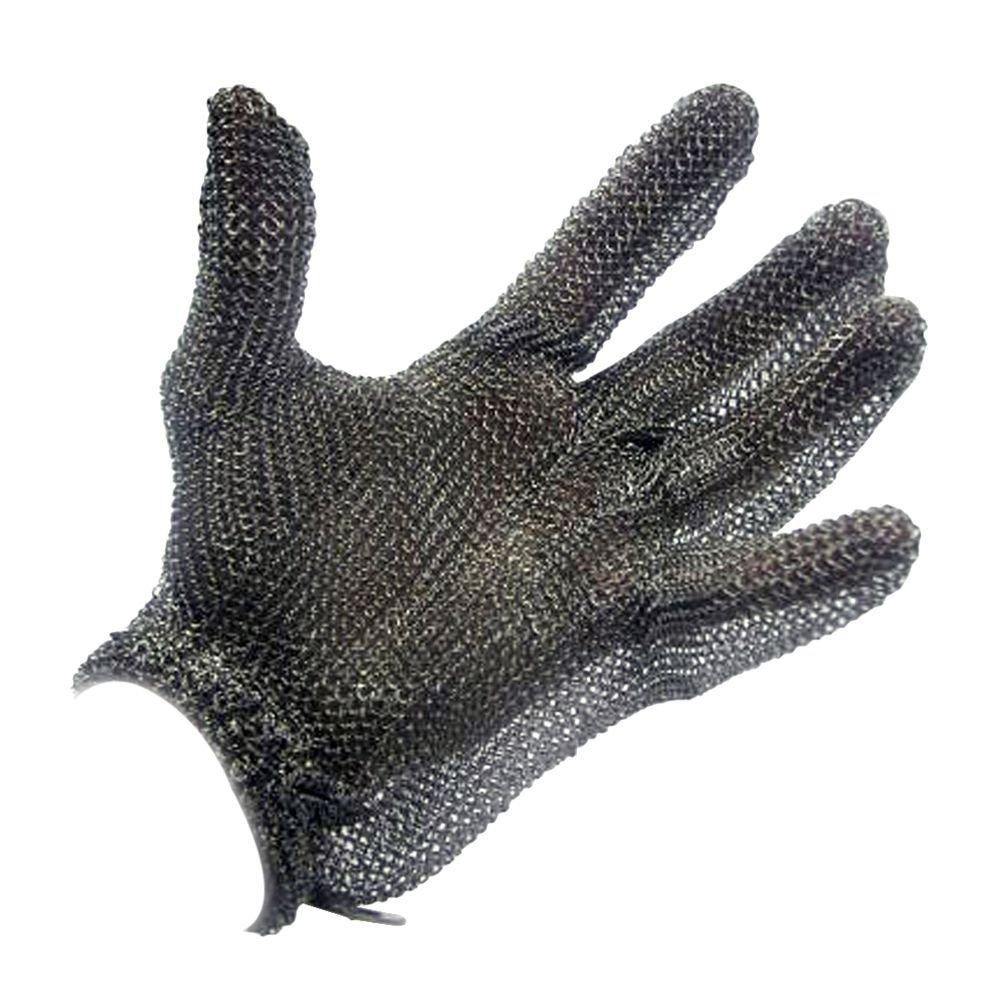 Tucker Whizard Metal Mesh Glove, 100% Stainless Steel. Ambidextrous (Single Glove)