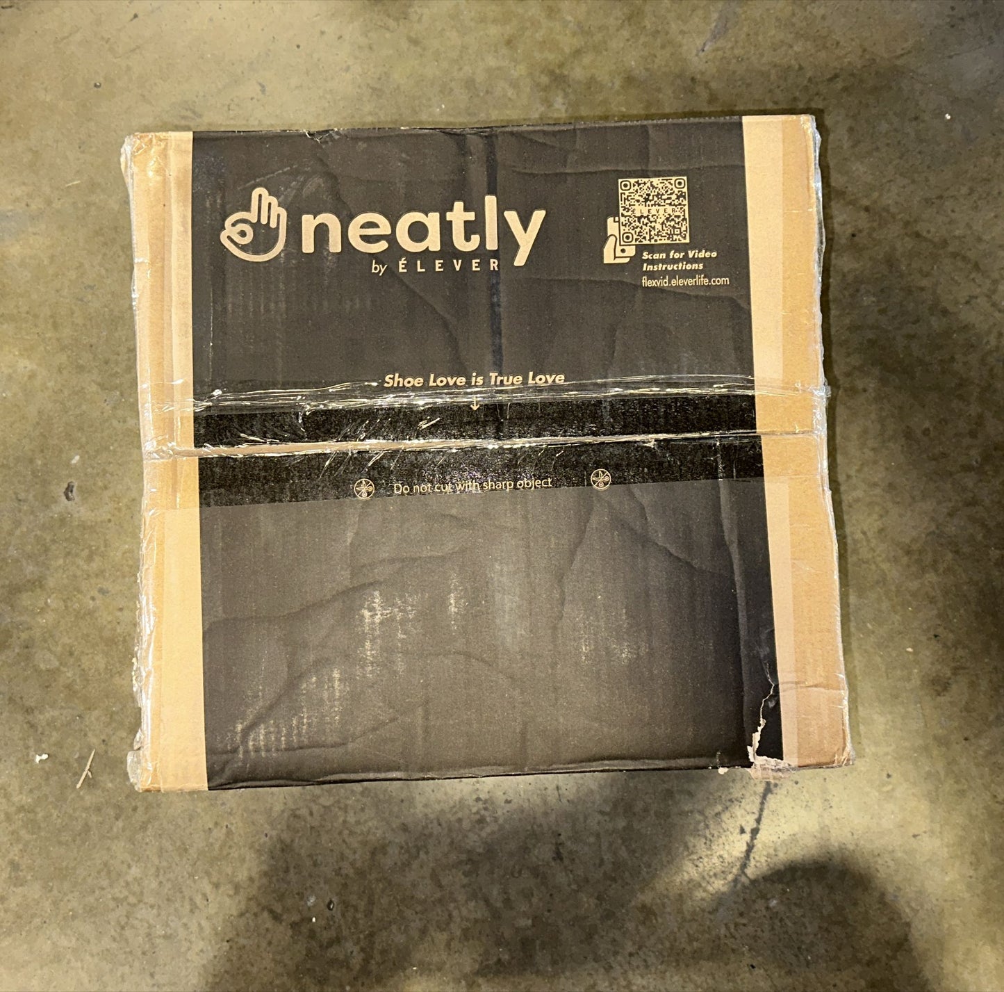 NEATLY BY ELEVER 12 Pack Shoe Storage Bins, Clear Plastic