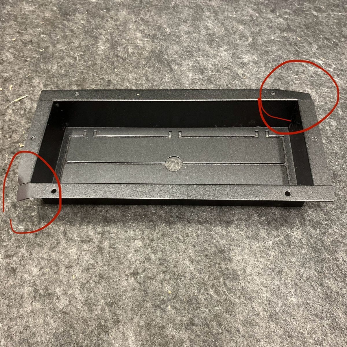 Flushmount Pro 4x10 Inch Black