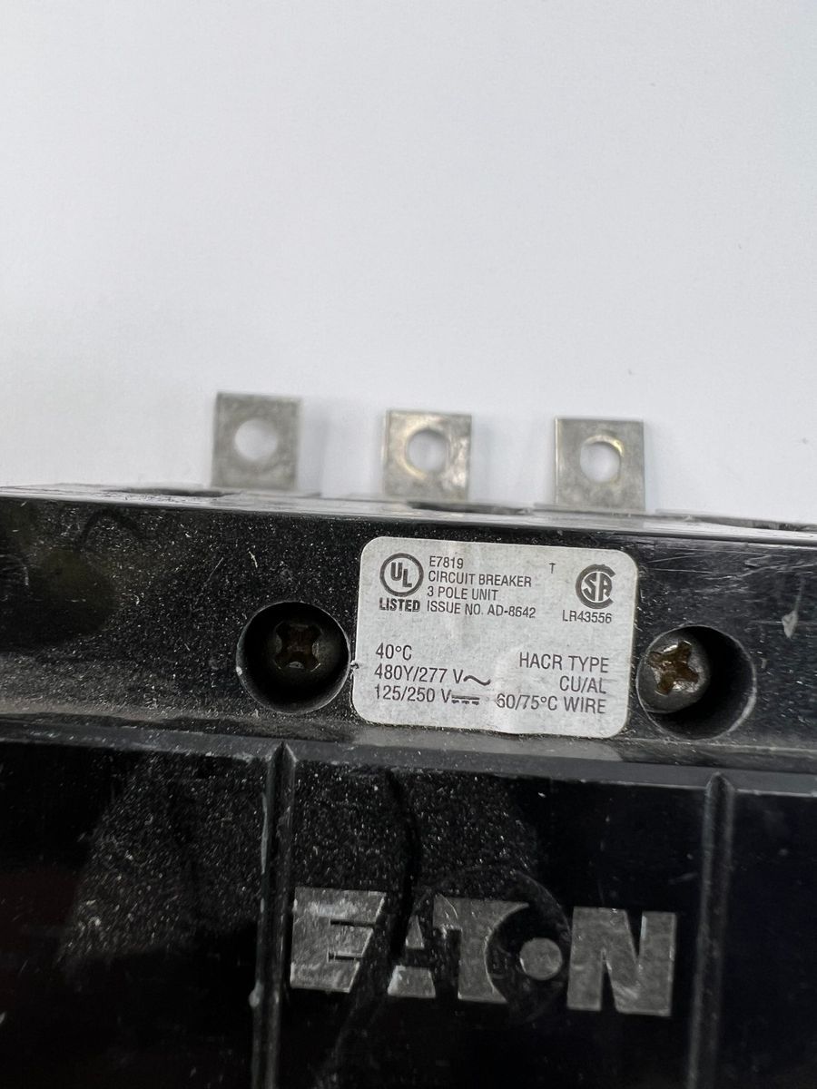 Ghb3060 Ghb3060 Miniature Circuit Breaker 277/480 Vac, 60a, 3 Poles, Thermal Magnetic (black)