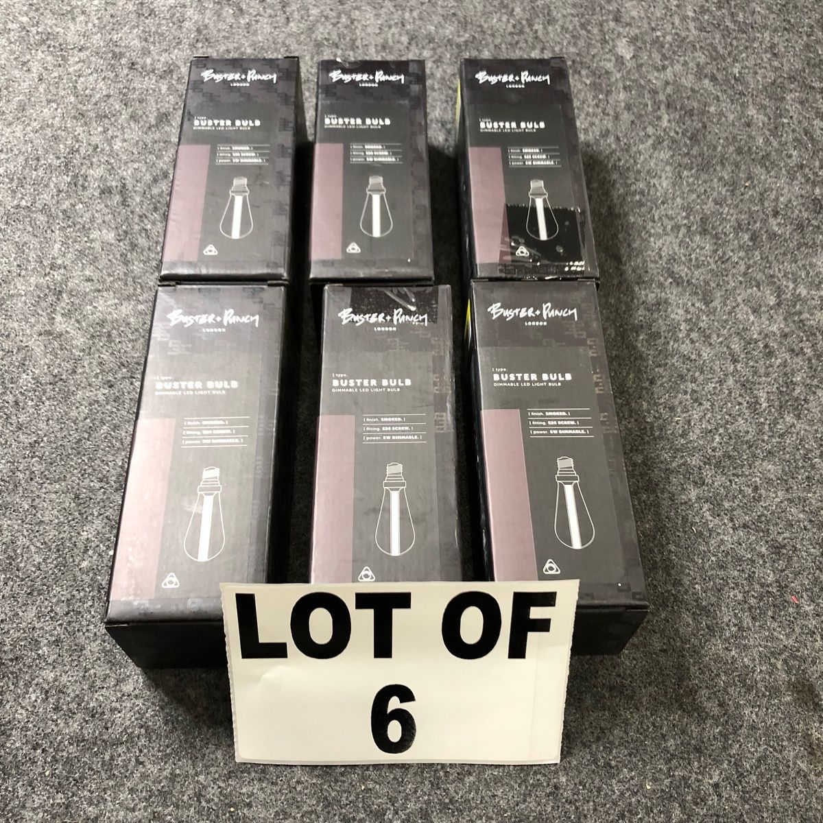 Bb-td-e26-d-sm-b Lot Of 6 Bb-td-e26-d-sm-b Dimmable Led Light Bulb 5w 120v 60hz 60ma