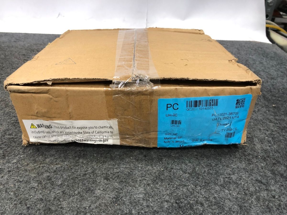 Uh-3c 3/4" Universal Hose End (lot Of 25)