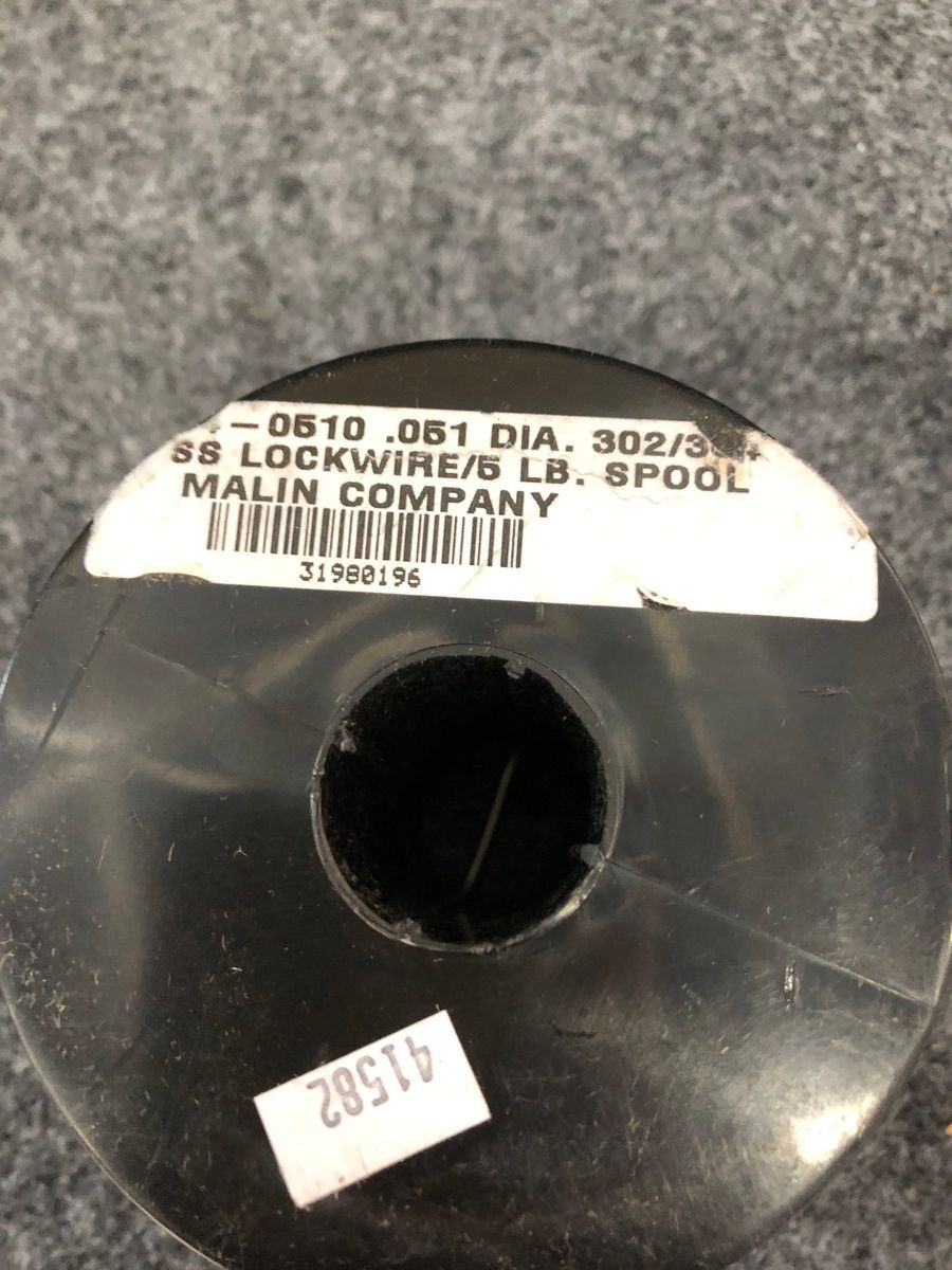 Ss Lockwire/5lb Spool .051dia 31980196