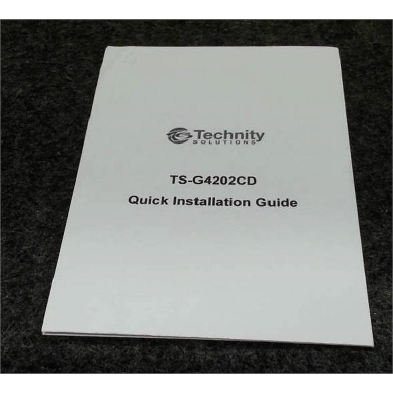 Gigawire Coax Modem Ts-g4202cd Technity Solutions