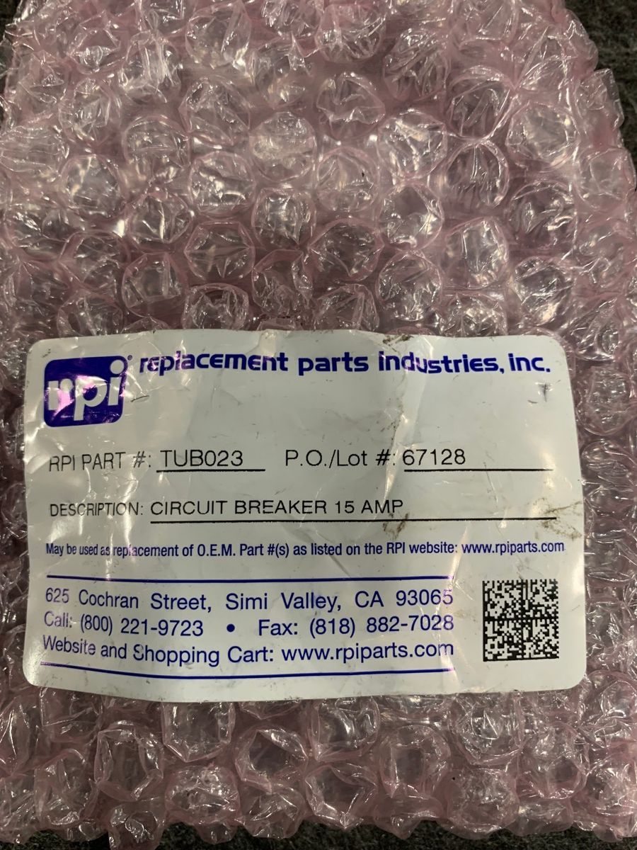 15 Amp Circuit Breaker