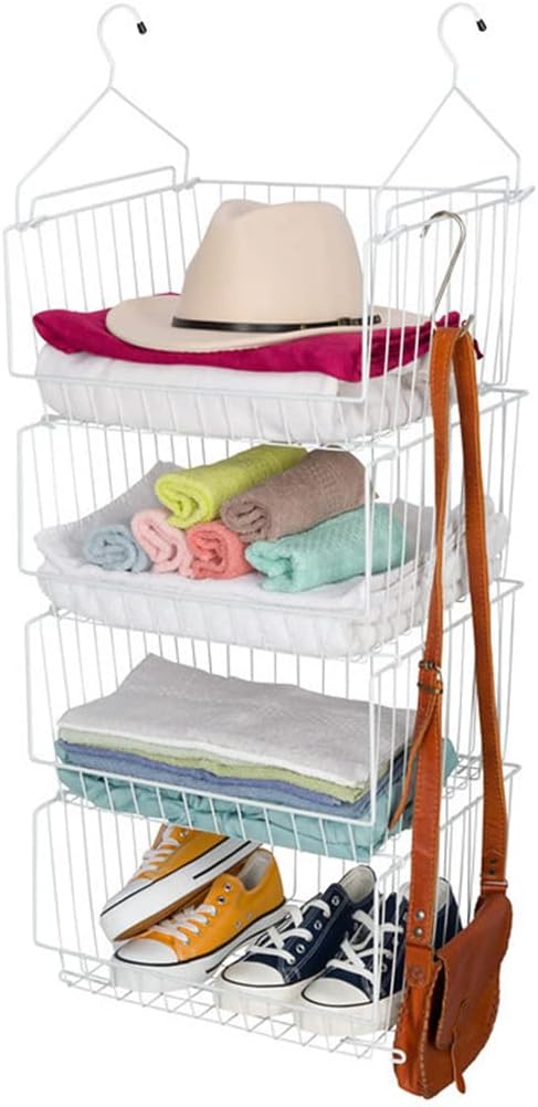 Tu-Pa Large 4 Tier Hanging Closet Organizer
