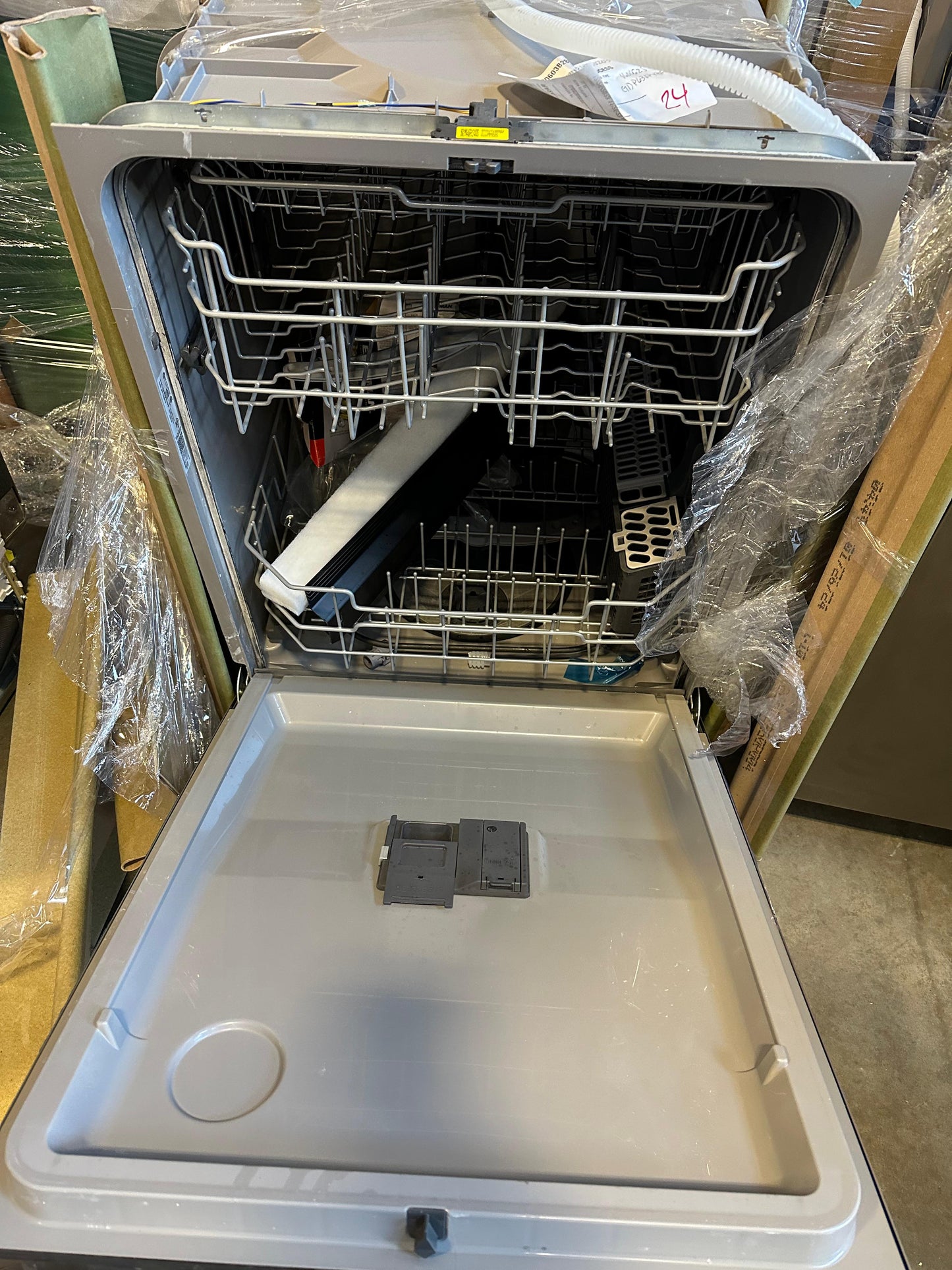 GE® ENERGY STAR® Top Control with Plastic Interior Dishwasher with Sanitize Cycle & Dry Boost