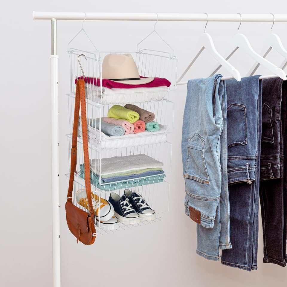 Tu-Pa Large 4 Tier Hanging Closet Organizer