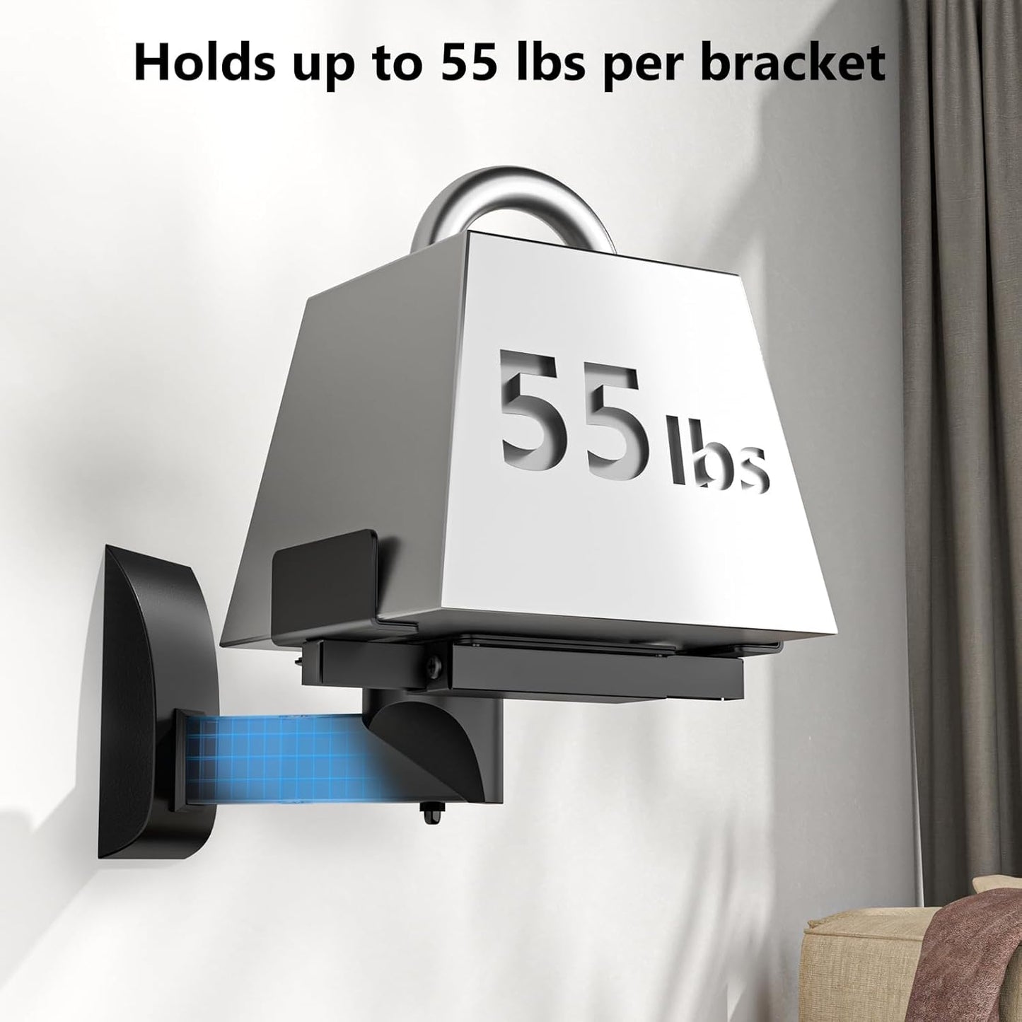 Speaker Wall Mount (WALI Dual Side Clam..bs.(SWM201)