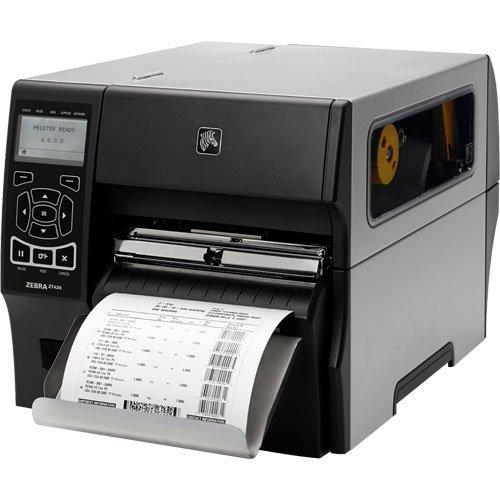 Zebra ZT42063-T410000Z ZT420 Direct ThermalTransfer Industrial Printer, 300 DPI, 6" Max Print Width Tear Bar USB/Serial/10/100 Ethernet/BT 2.1 USB Host EZPL Rewind