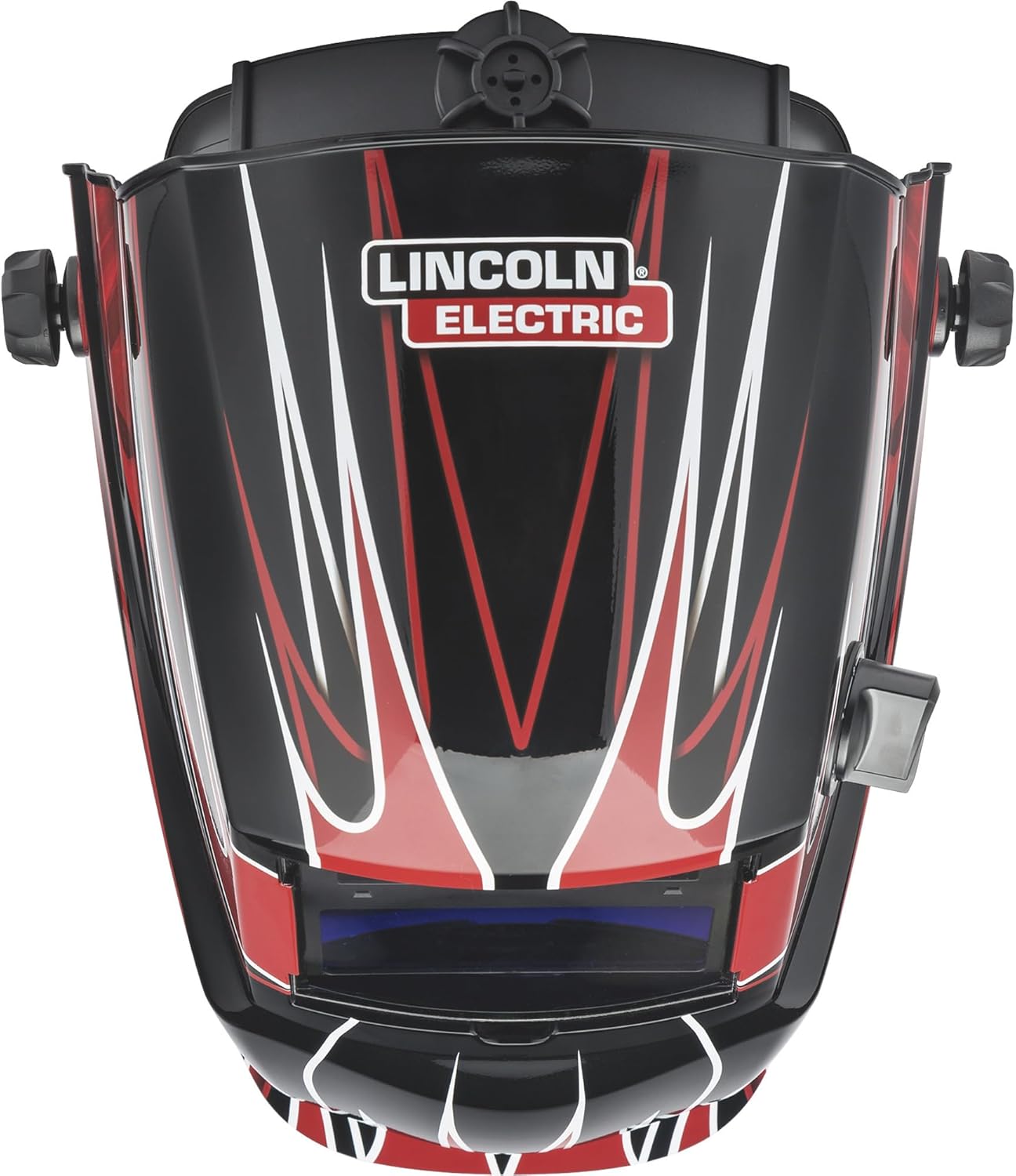Lincoln Electric Auto-Darken Variable Shade Welding Helmet w/ Grind Mode— Red