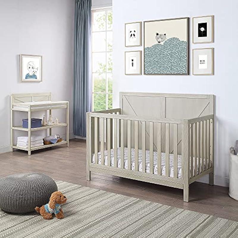 Suite Bebe Barnside 4-in-1 Convertible Crib in Vintage Chestnut