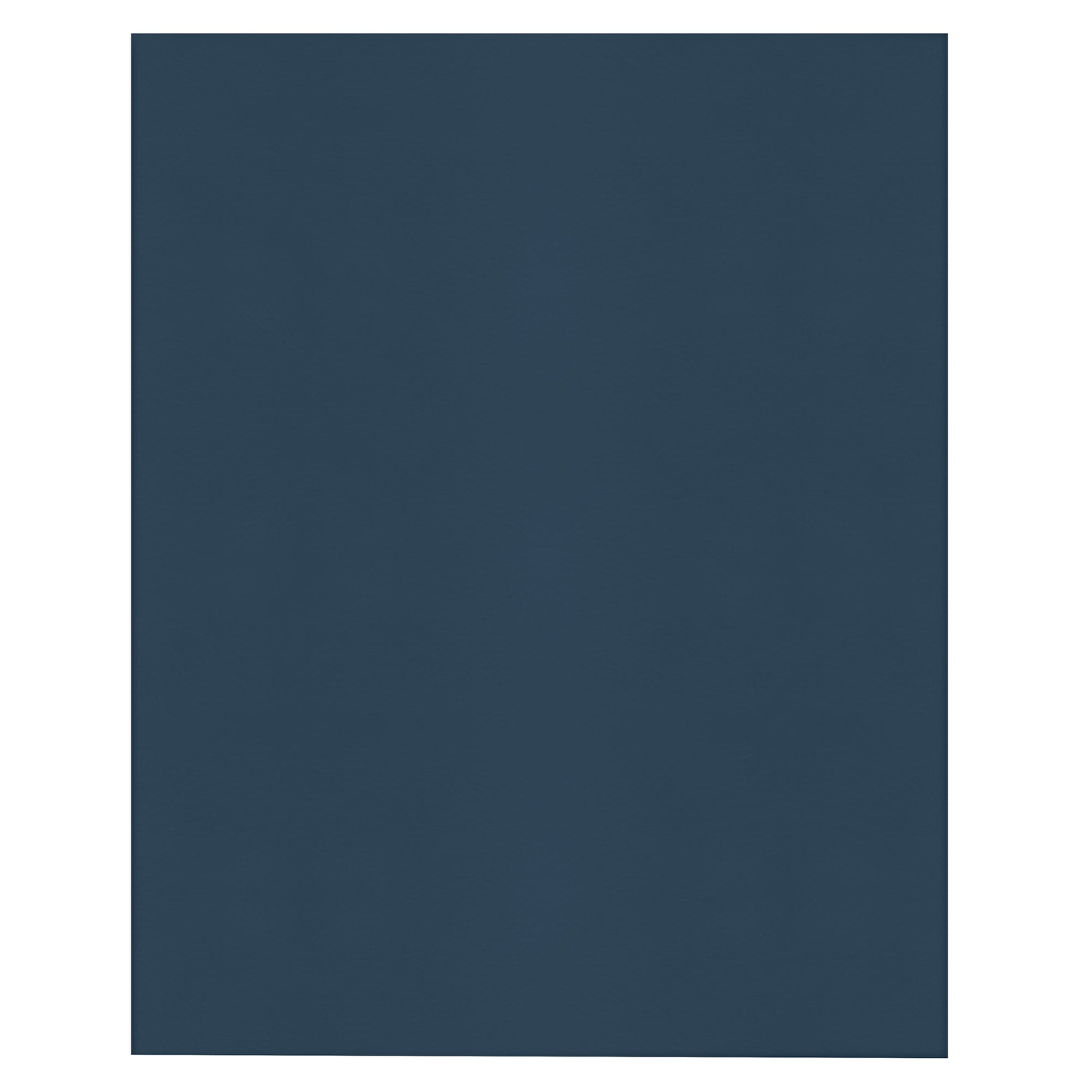 Office Depot Brand Leatherette Twin-Pocket Portfolios, Dark Blue, Pack Of 25
