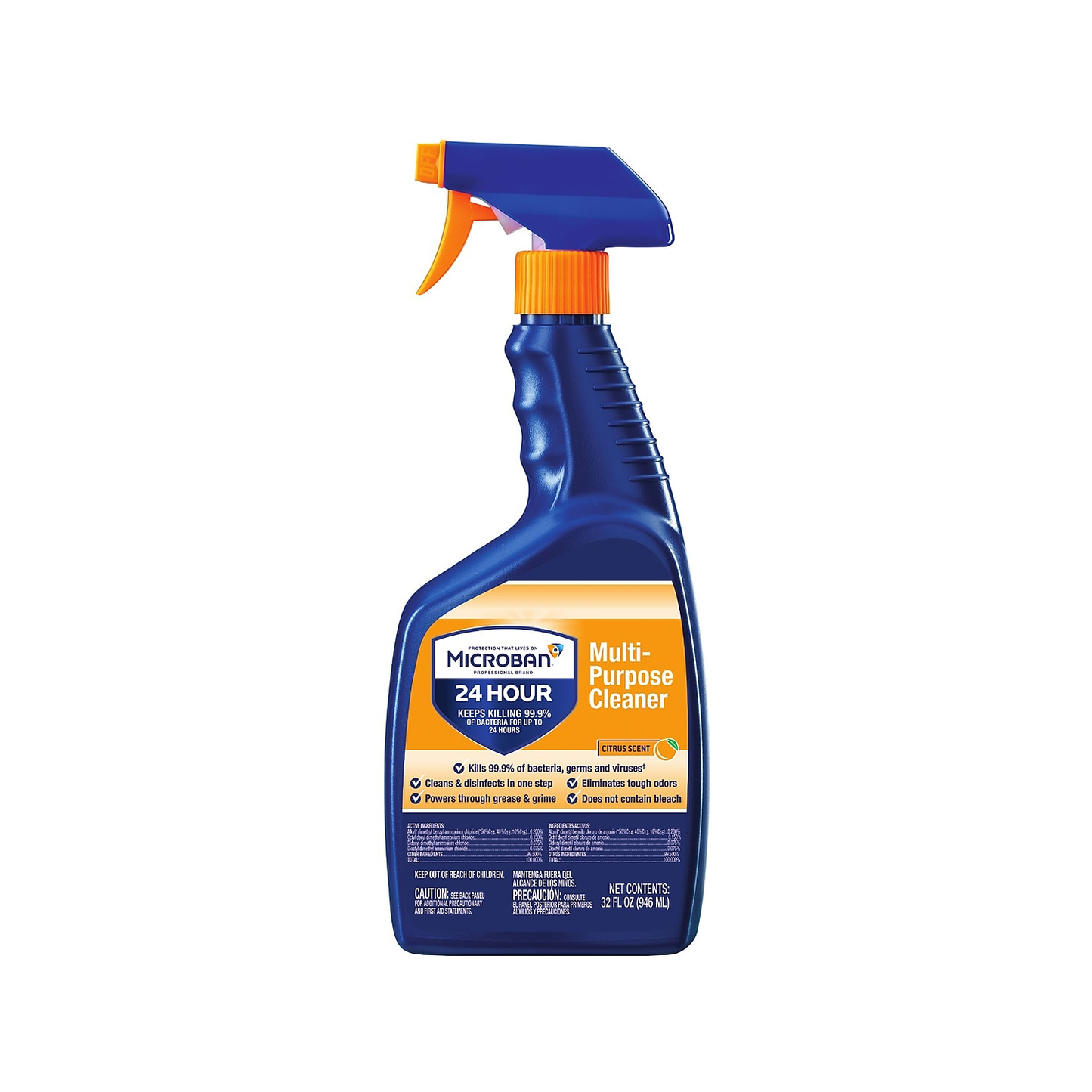 Microban All-Purpose cleanr, Citrus Scent, 32 Fluid Ounce