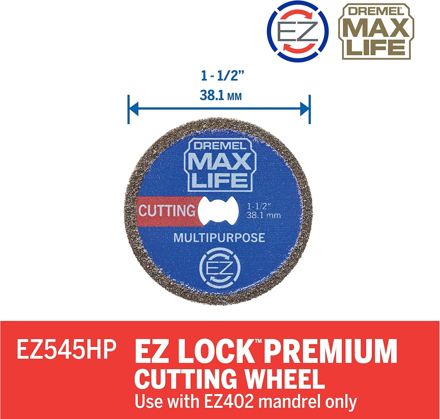 MAX LIFE Dremel Wheal EZ545HP