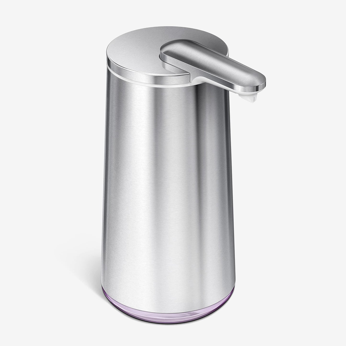 simplehuman pump Soap Dispenser, 9 oz. Rechargeable, Brushed