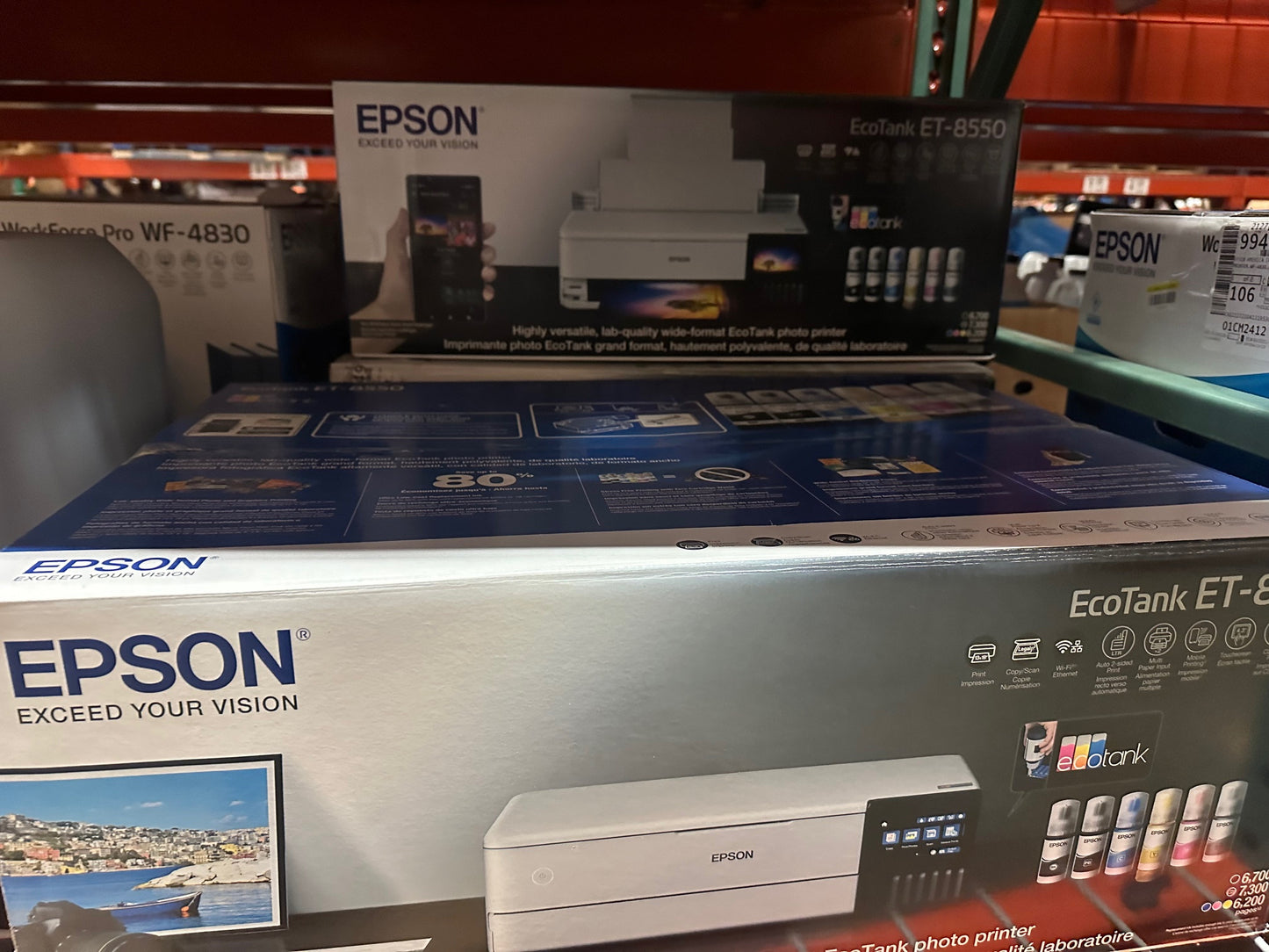 Epson EcoTank Photo ET-8550 (DEMO UNIT, INK PREINSTALLED)