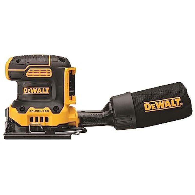 DEWALT 20V MAX* XR Palm Sander, Sheet, Variable Speed, 1/4-Inch, Tool Only (DCW200B) listing#286242805858