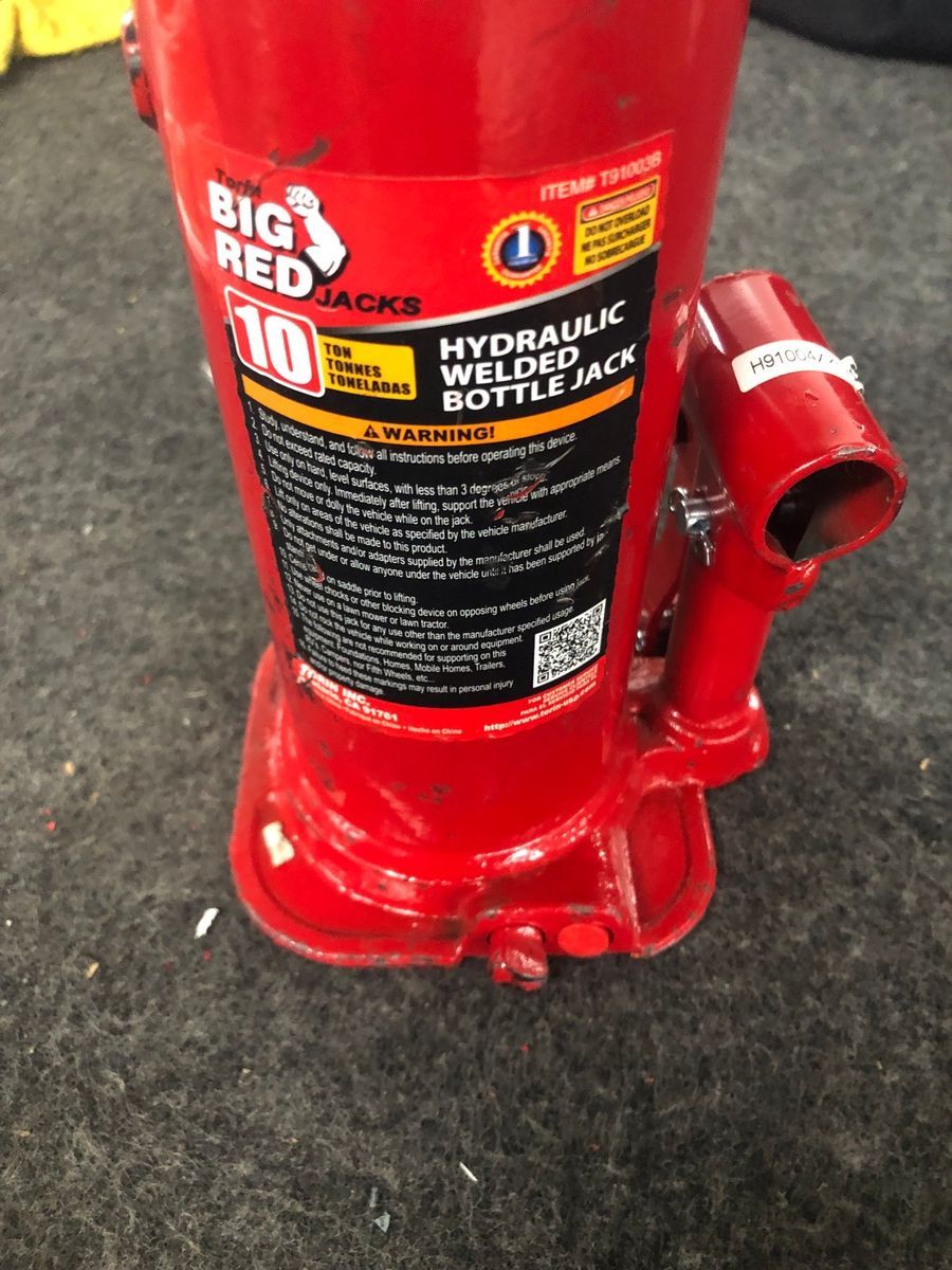 Hydraulic Welded Bottle Jack