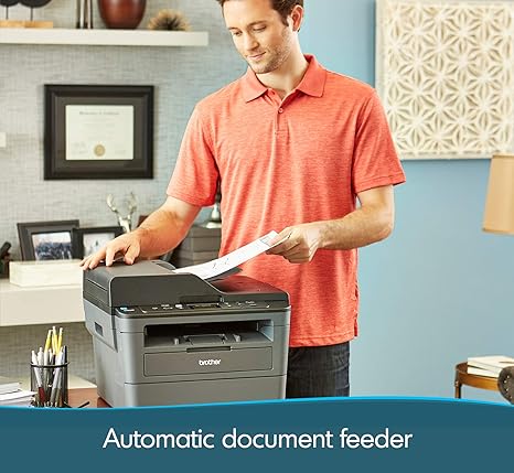 Brother Printer RDCPL2550DW Monochrome Printer with Scanner and Copier 2.7inch (Renewed) Refurbished