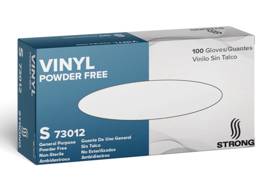 STRONG General Purpose Vinyl Gloves - Large (1000/C)