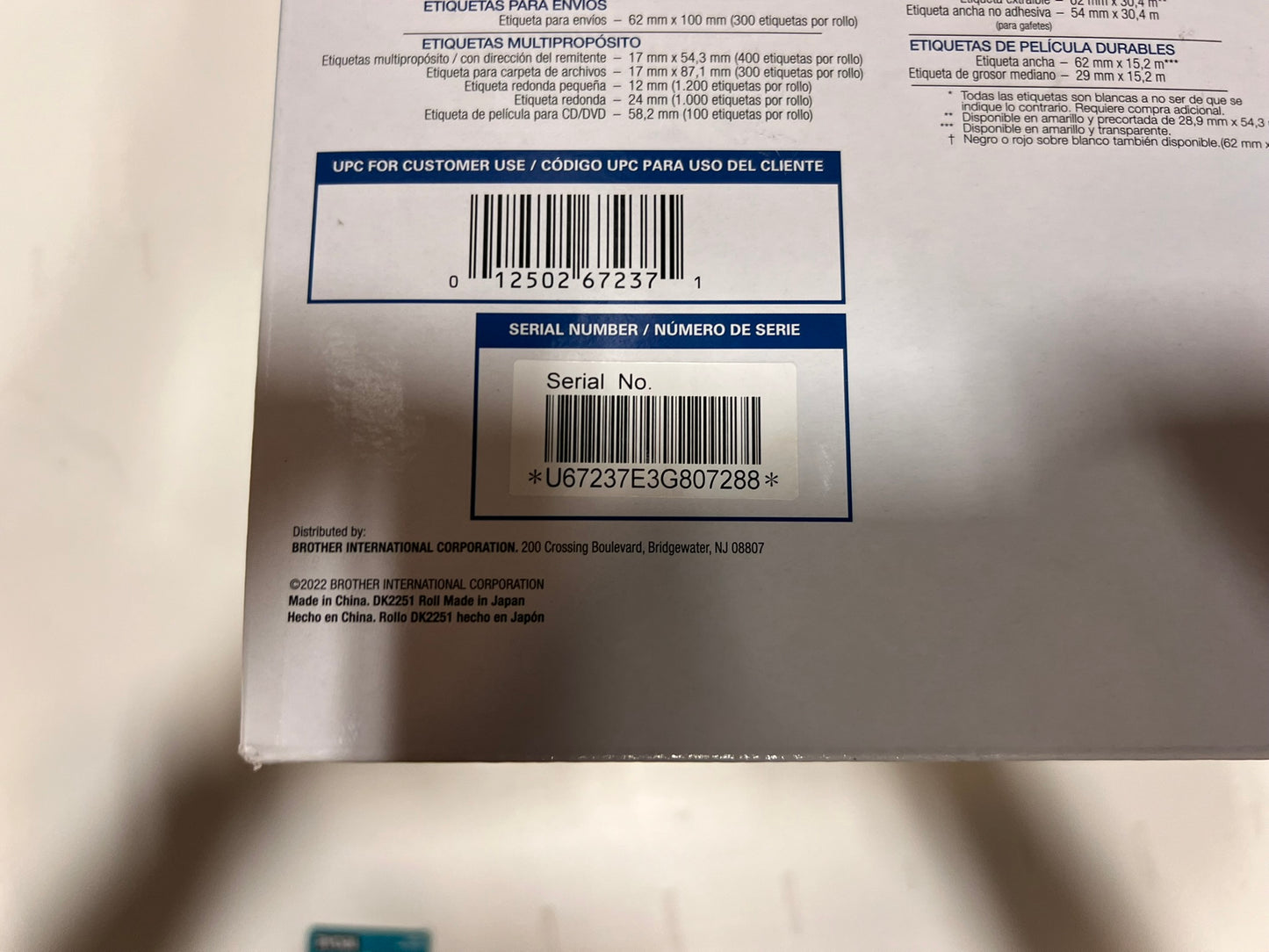 Brother QL-810WC Ultra-Fast Label Printer with Wireless Networking