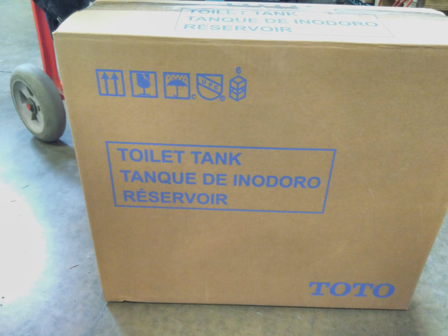 TOTO Drake 1.6 GPF Toilet Tank with WASHLET+ Auto Flush Compatibility, Cotton White - ST776SA#01