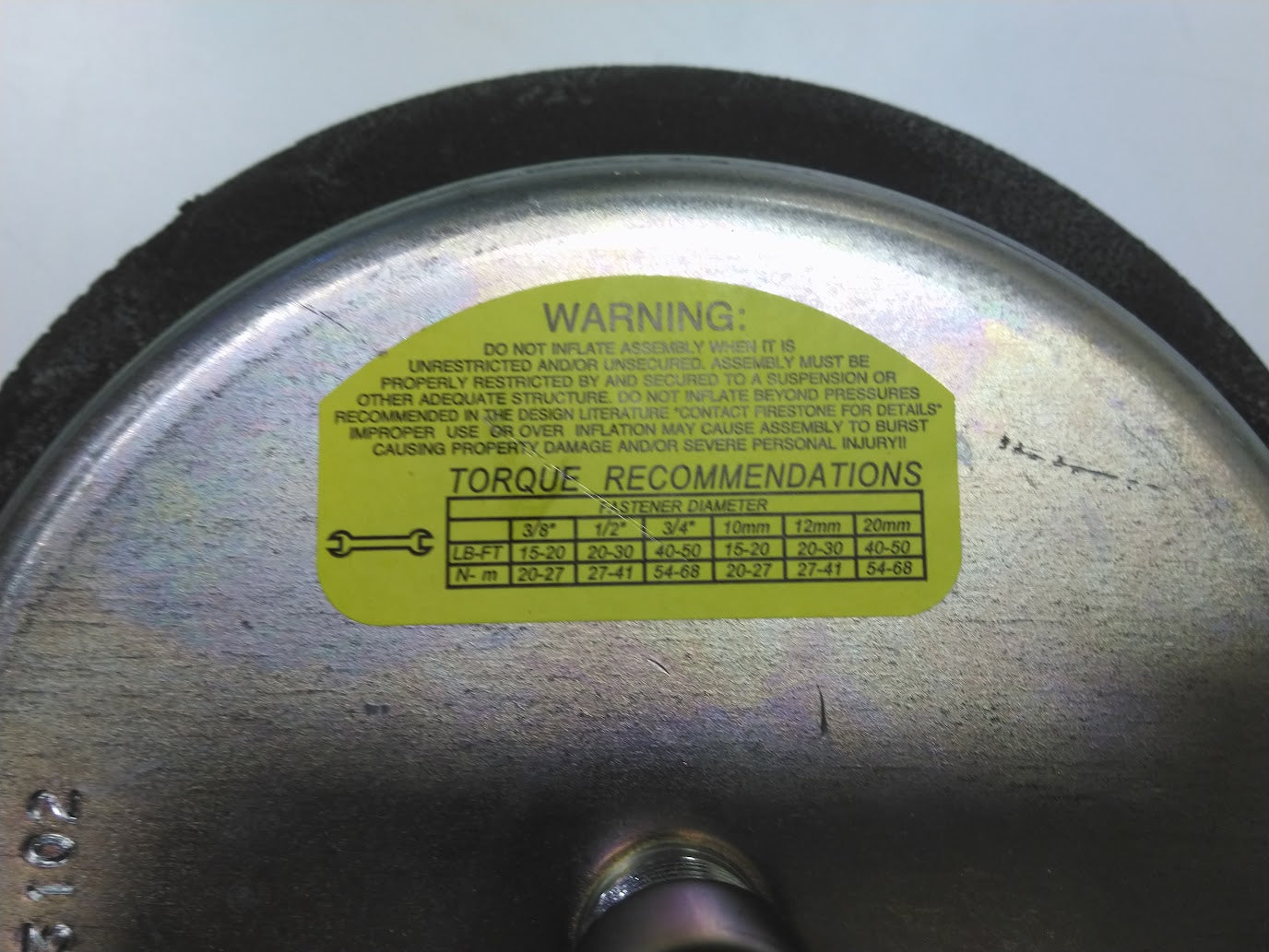 Hendrickson Air Spring PN#C/S-23114