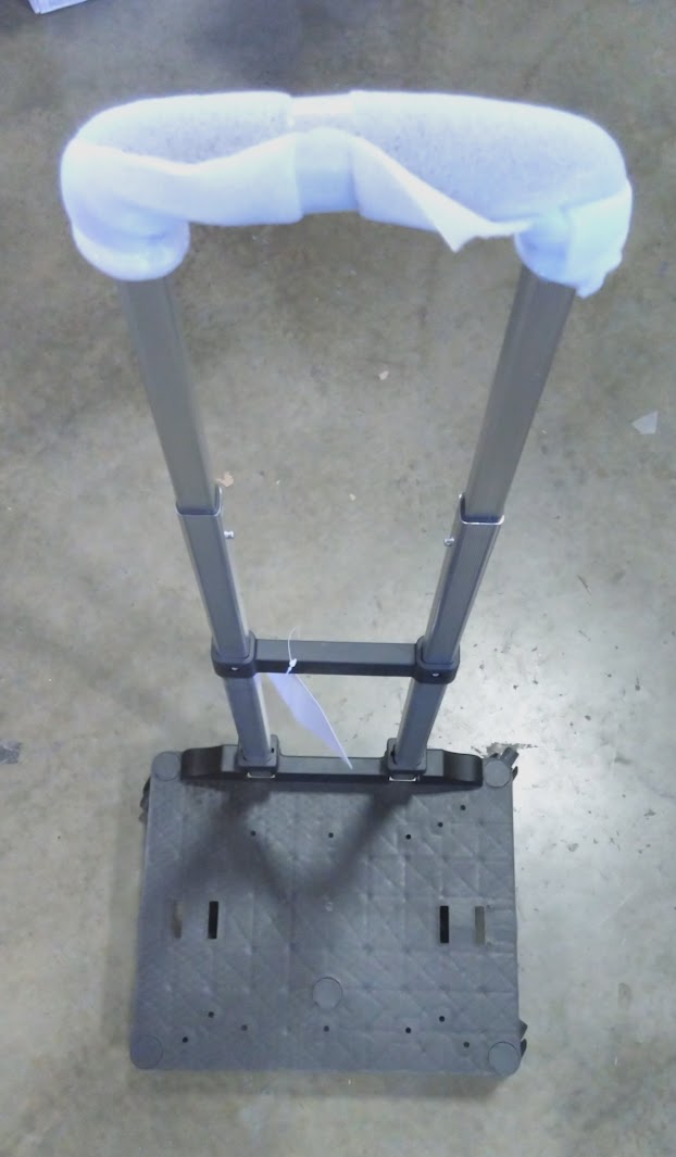 Mr. Peanut's Spinner Wheelbase Luggage Cart, Adding Rolling Functionality to Bags & Pet Carriers