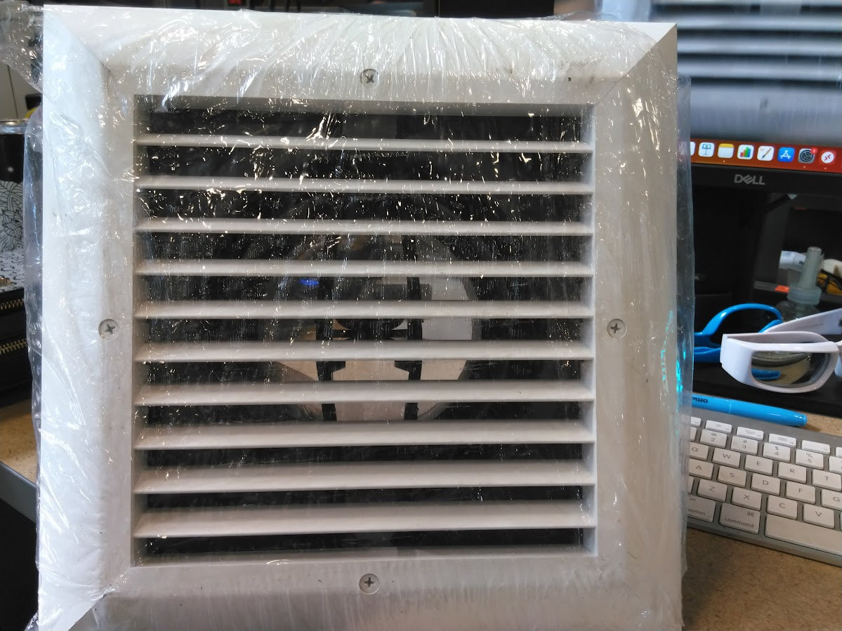 AIRTEC MVE Return/Exhaust Grille for 6/7/8" Duct