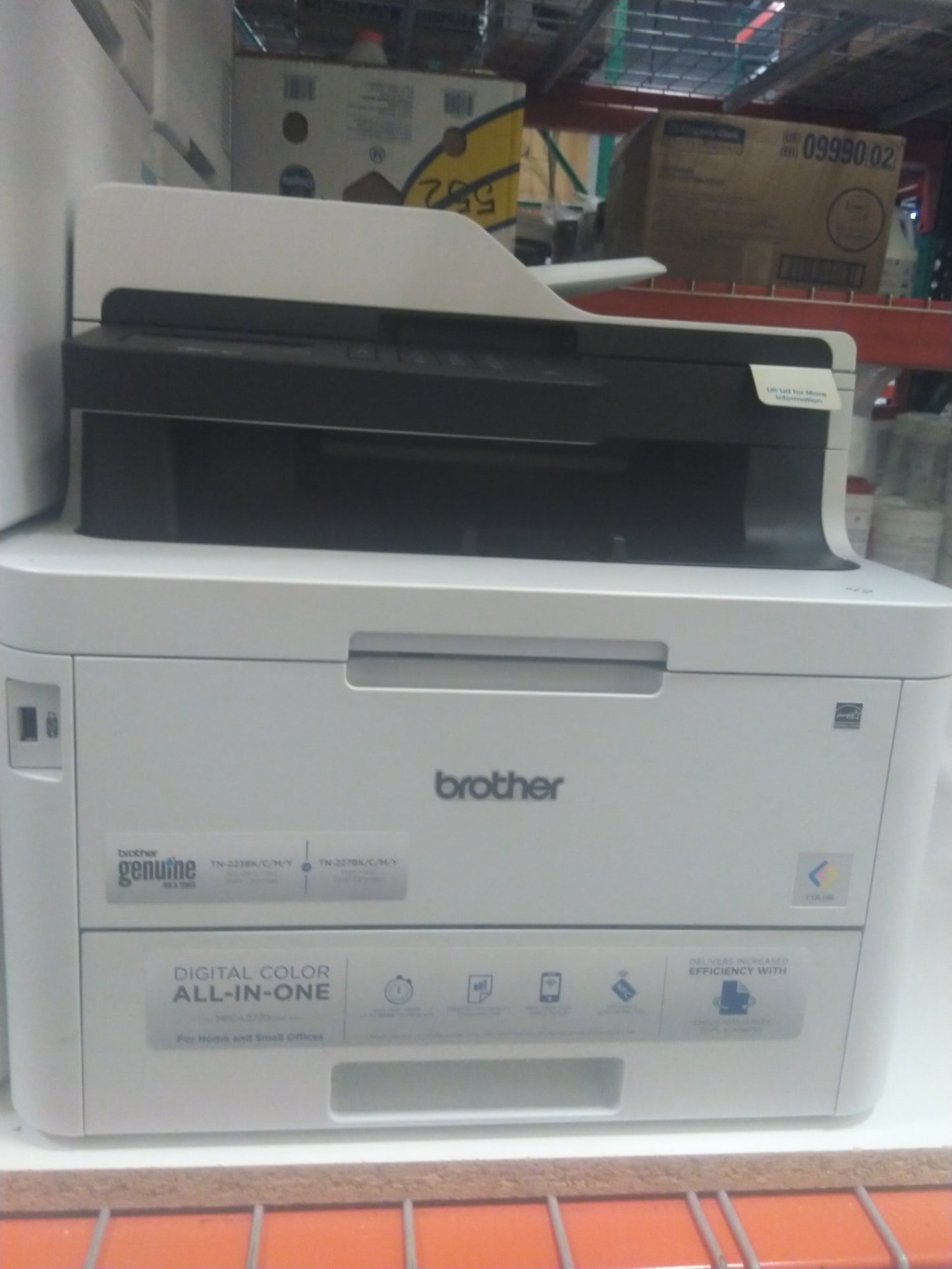 BROTHER MFC-L3770CDW Wireless, 4 pages! DEMO UNIT, OPEN BOX