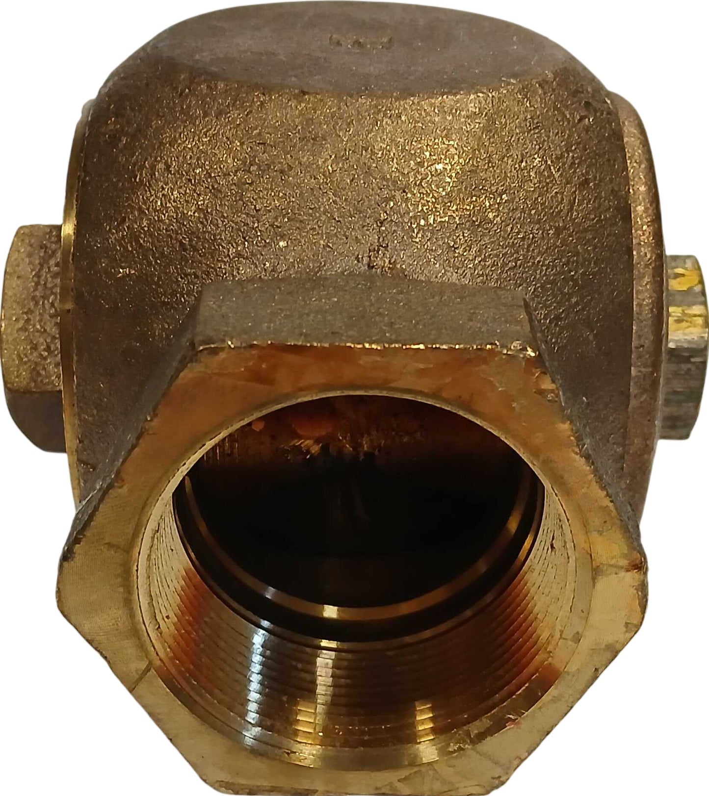 MUELLER 2" x 1 1/12" IPS Brass Curb Box Valve