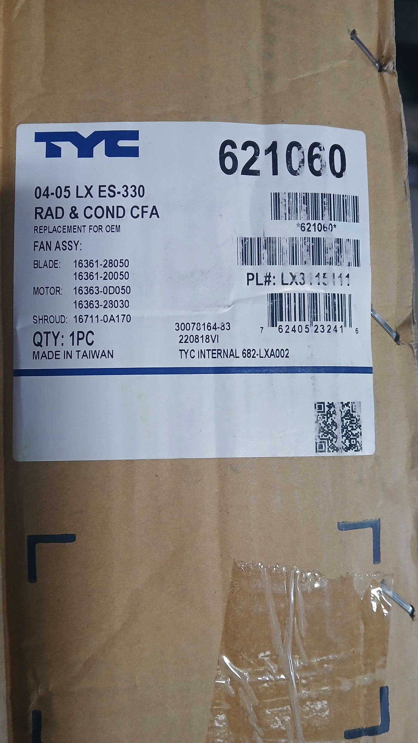 TYC Dual Radiator And Co - 621060