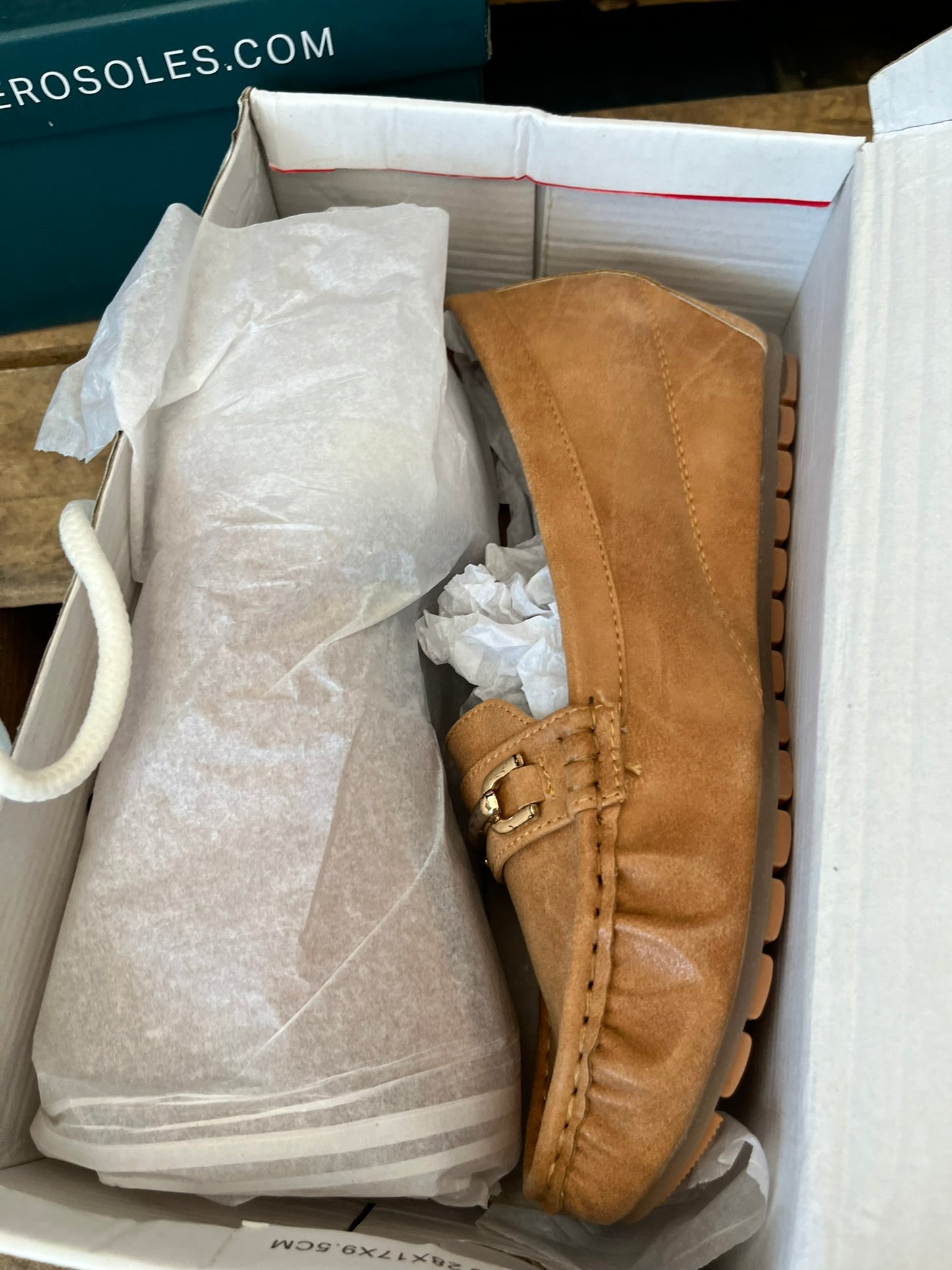 Nature Breeze Beige Chloe Size 8.5 Women's Loafer