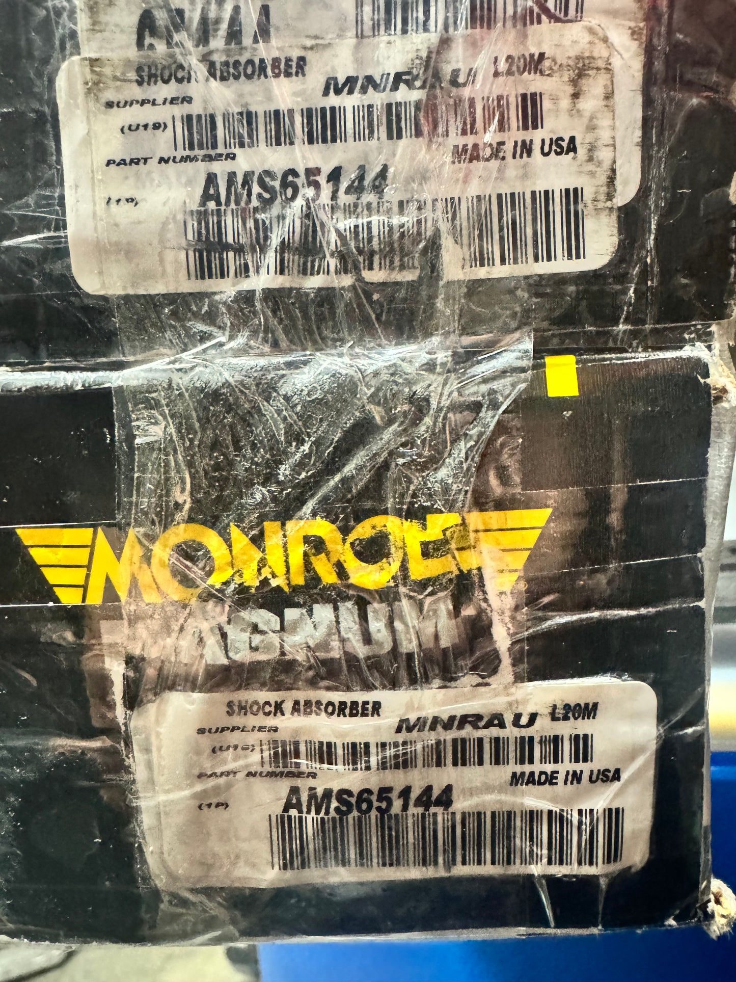 Monroe Magnum AMS65144 - Magnum Suspension Shock Absorber Black / New Set of 2 listing#286202675893