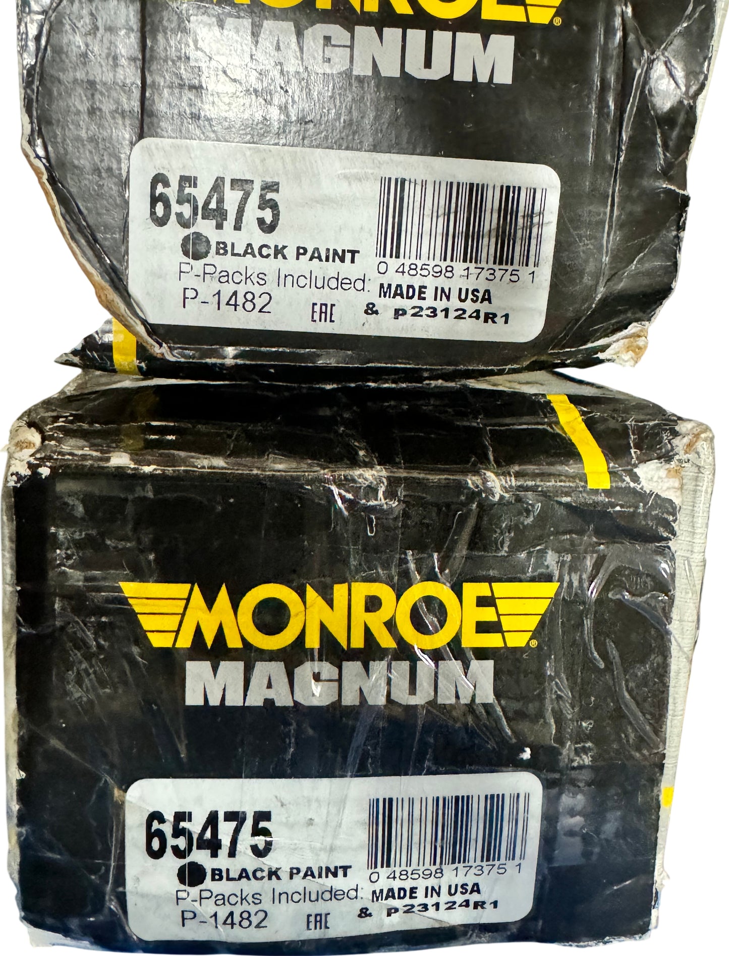 Monroe Magnum / 65475 Shock Absorber Black / New Set of 2 listing#286202649691