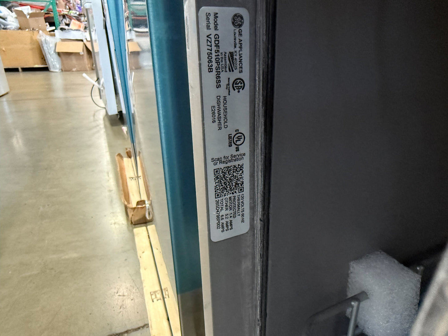 GE® ENERGY STAR® Dishwasher with Front Controls