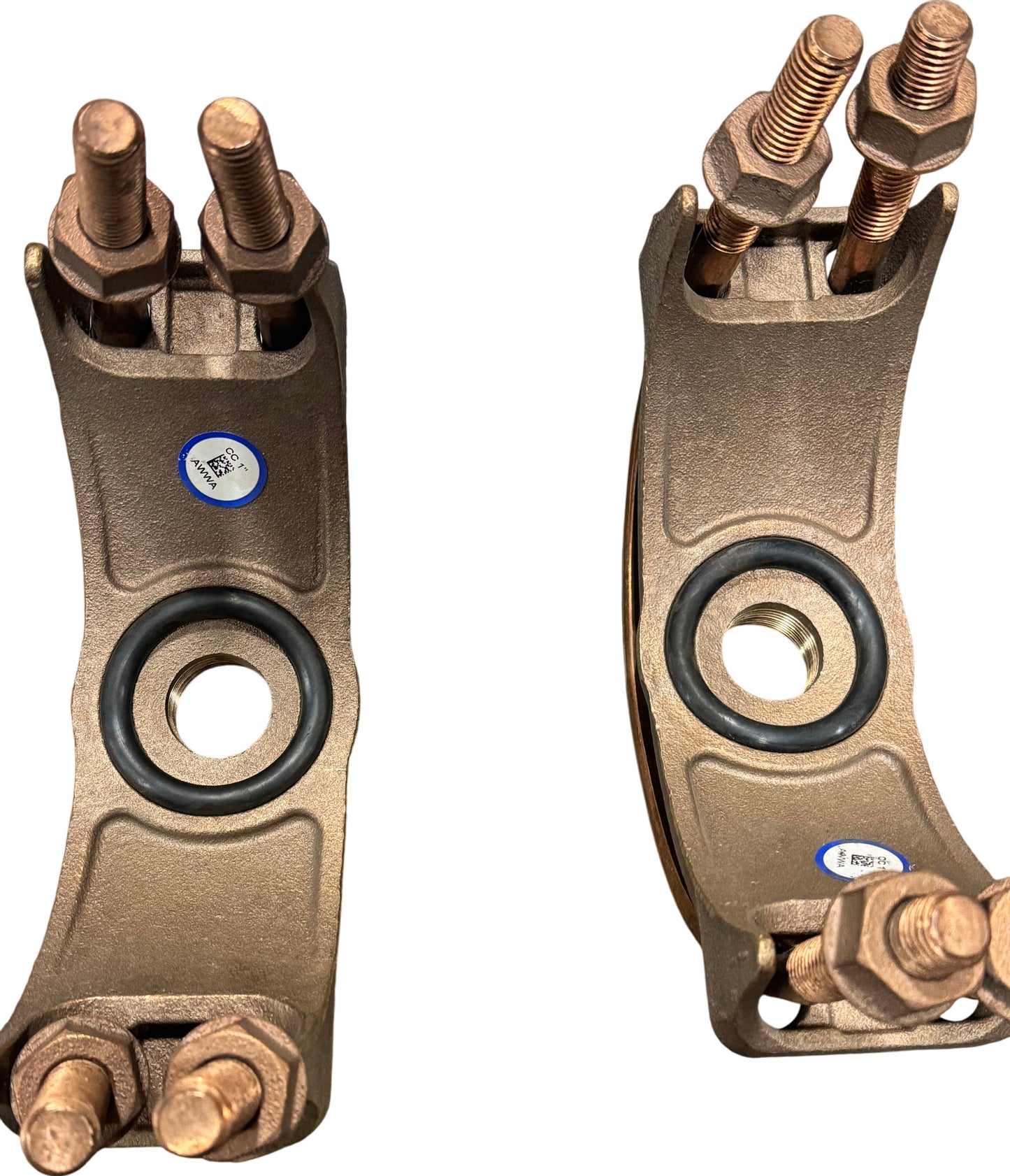 Mueller 6.84-7.45 Bronze Saddle Double Strap 528868 / NEW