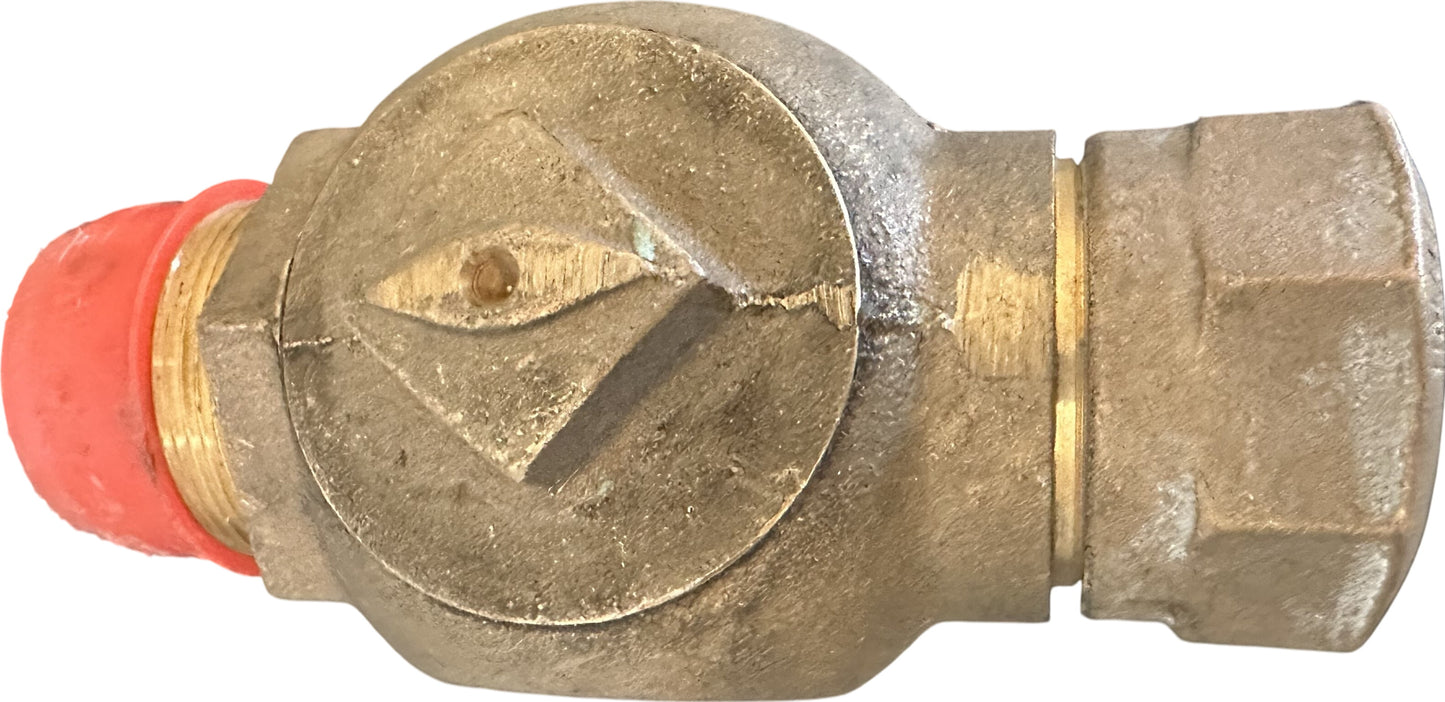 MUELLER 1-1/2" Brass Valve HM/JJ VALVE NL FREE