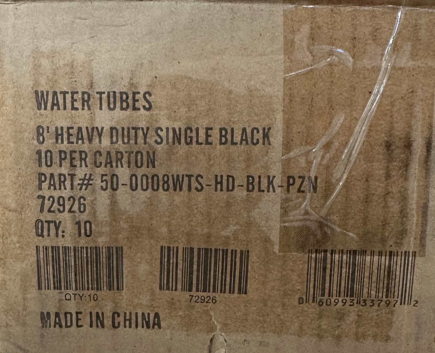 Splash - 8' Single Water Bag, Black