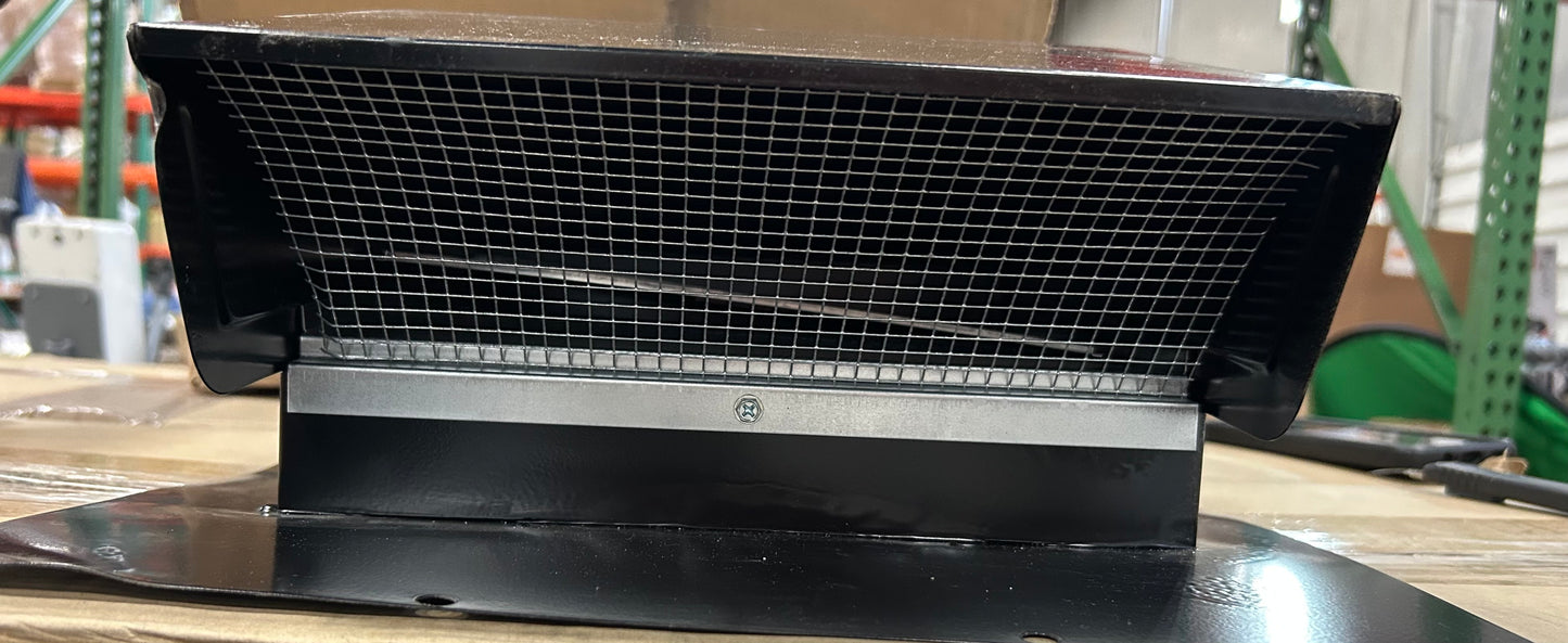 Broan Galvanized Steel Roof Cap with Built-In Damper
