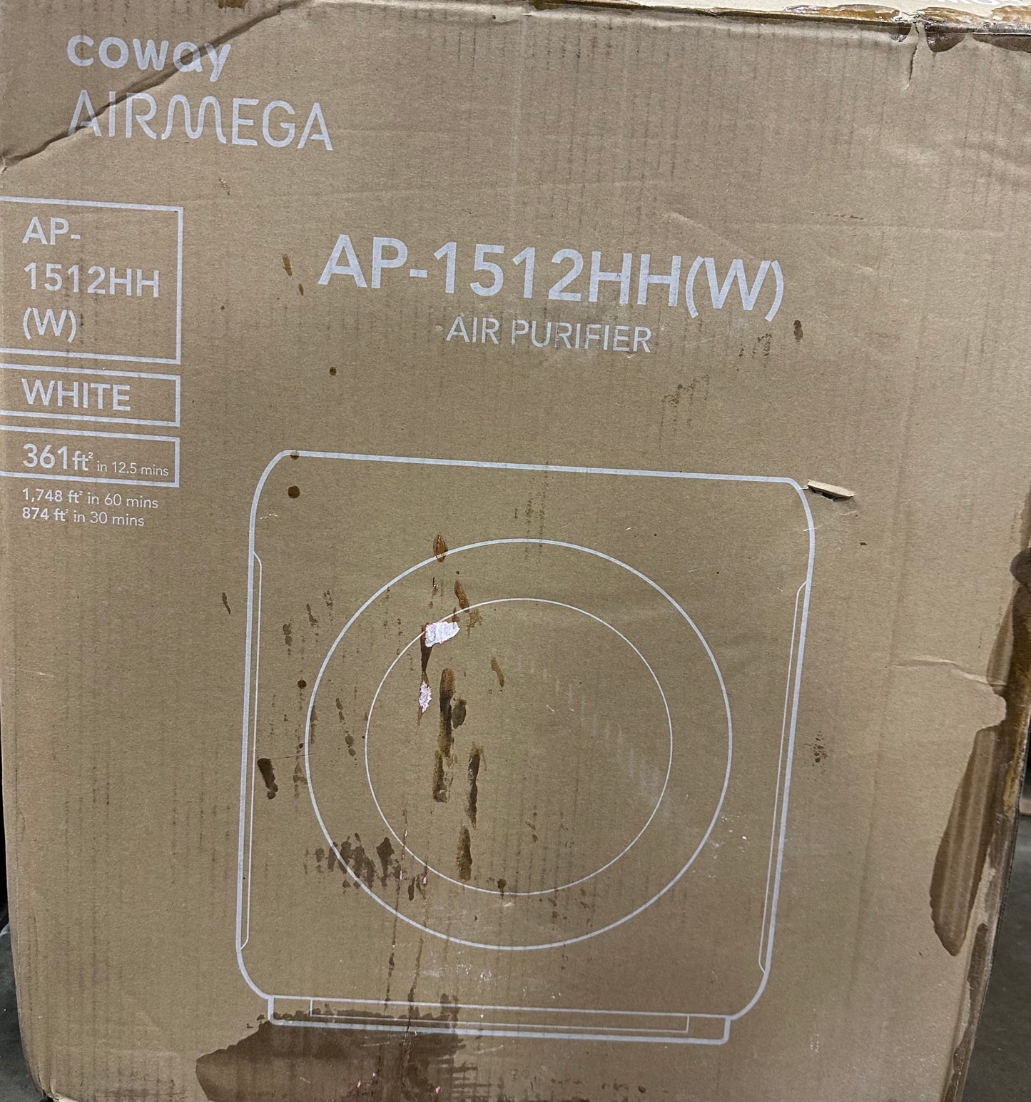 Coway Airmega AP-1512HH(W) True HEPA Purifier, White