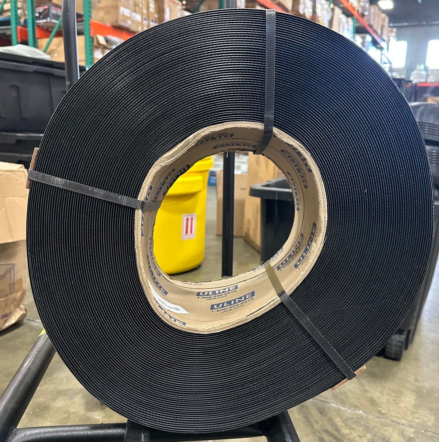ULINE 8 x 8" Black Core Machine Strapping