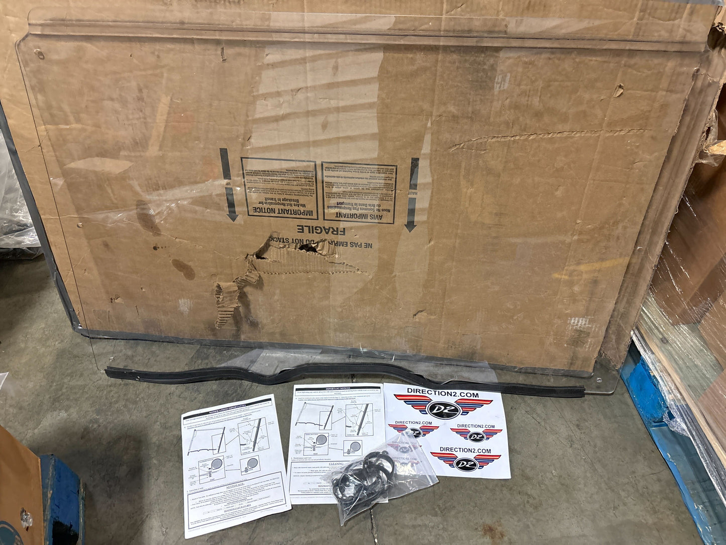 Kawasaki Teryx 750 FI 4x4 PN#2101 Lexan Windshield Replacement