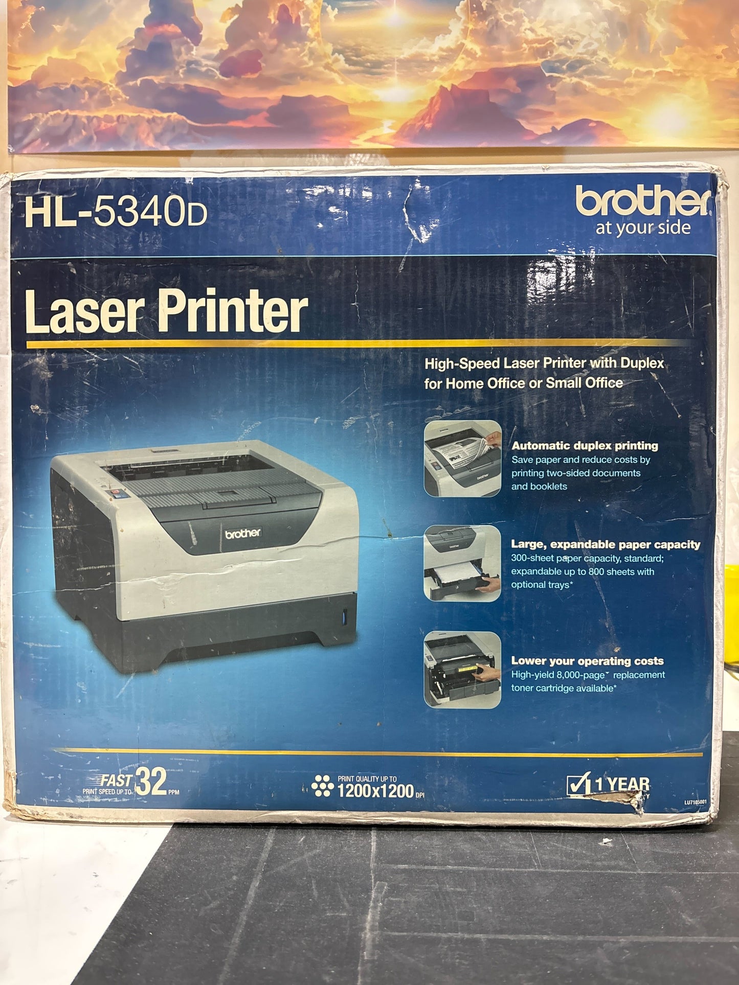 Brother HL-5340D High Speed Laser Printer with Duplex