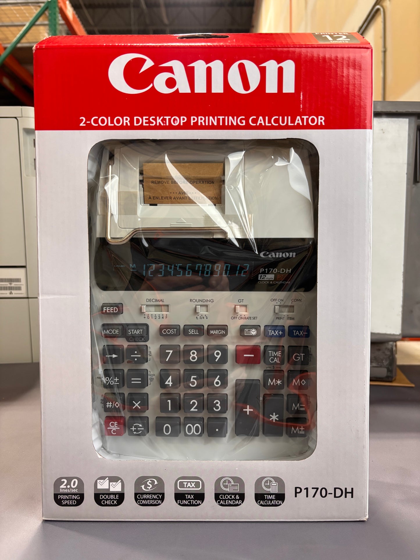 Canon P170-DH-3 Printing Calculator